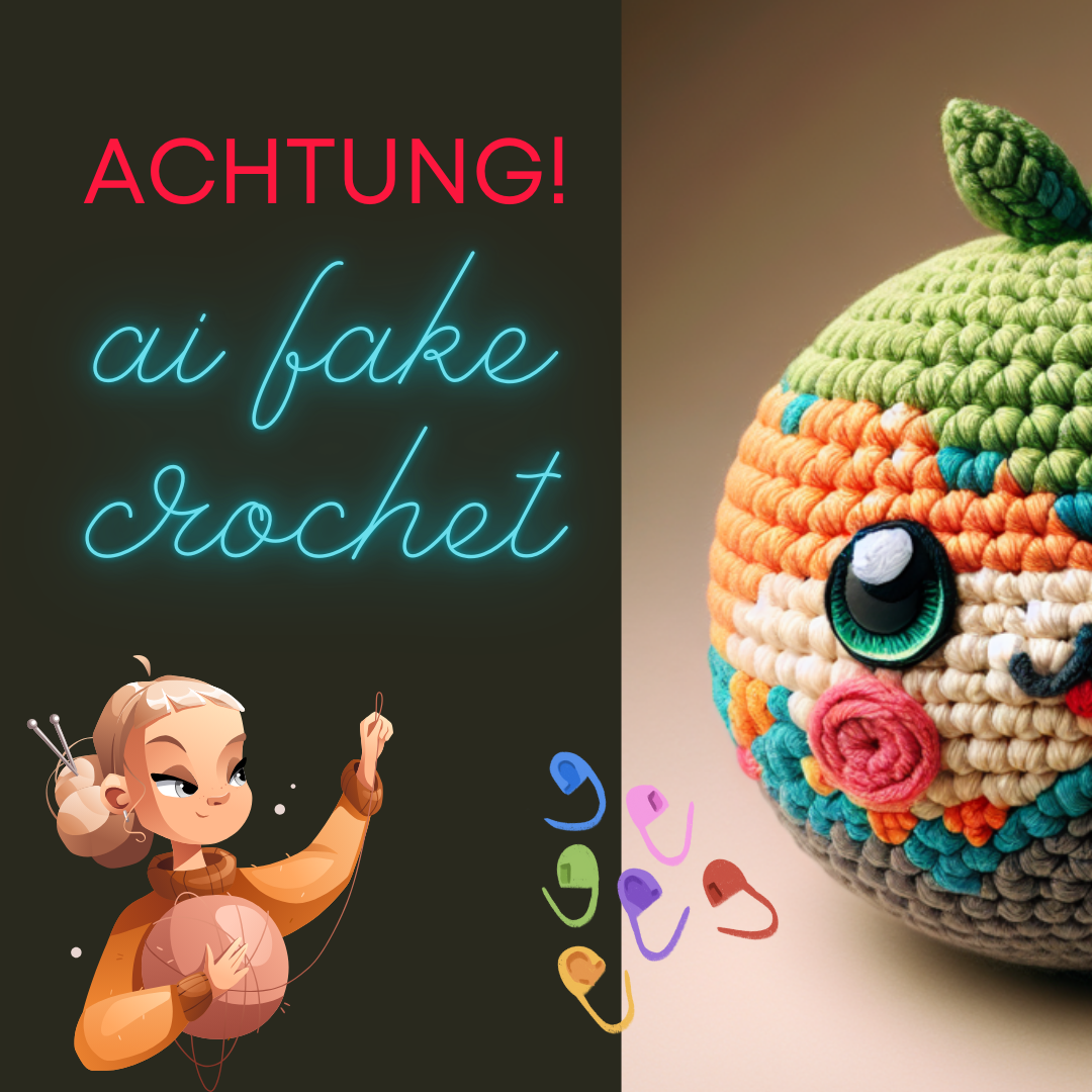 Lass dich nicht von KI täuschen! #fakecrochet